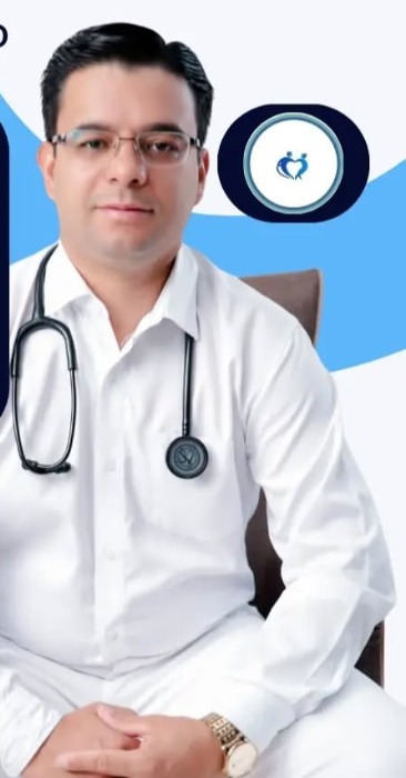 Dr. Helber Janes, médico em Rolim de Moura - RO